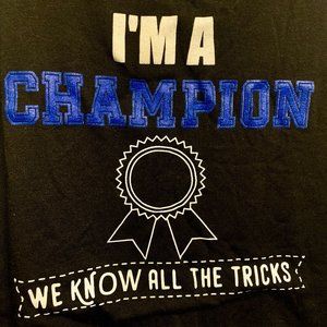 🔥3/$30 PSO Pole Sport Polewear Tank Top I'm A Champion We Know All The Tricks